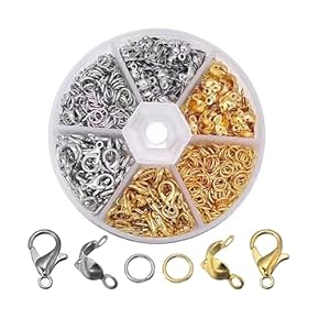 B品ハンドメイドアクセサリーパーツまとめて販売！ヘアピン コサージュ カニカン Amazon | 40個 ビーズクラブ カニカン シルバー 12mm